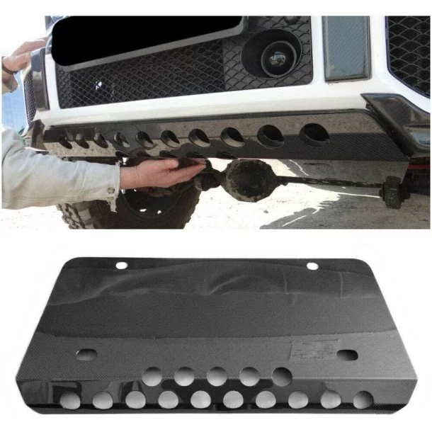  - Mercedes Benz - Cubrecárter delantero de carbono para Mercedes-Benz 4x4 Clase G W463 - 1 - ¡Comprar un cubrecárter delantero 