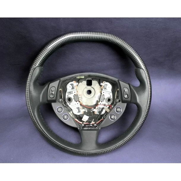  - Steering Wheels - マセラティ クアトロポルテ グラントゥーリズモ ステアリングホイール カーボンレザー - 1 - Steering Wheels マセラティ クアトロポルテ グラントゥーリズモ ステアリングホイール カーボンレザー