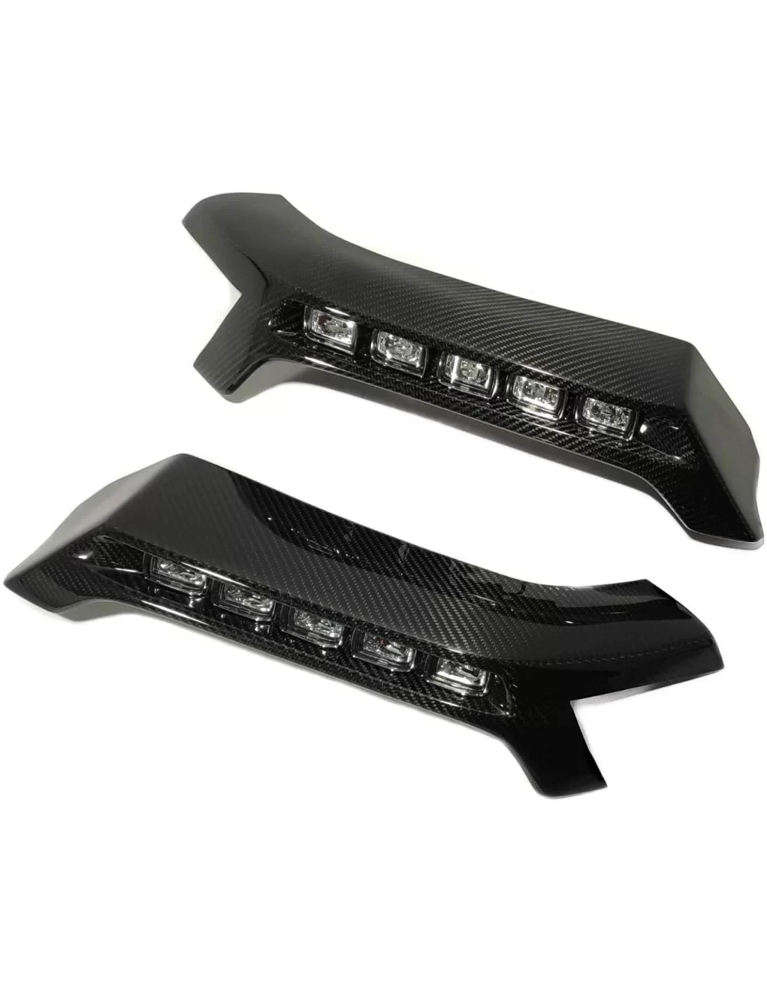 - Mercedes-Benz - Carbon fiber Brabus lip spoiler with LED for Mercedes-Benz G Class W463 4X4 - 6 - Upgrade your Mercedes G-Cla  - Mercedes-Benz - Carbon fiber Brabus lip spoiler with LED for Mercedes-Benz G Class W463 4X4 - 6 - Upgrade your Mercedes G-Cla