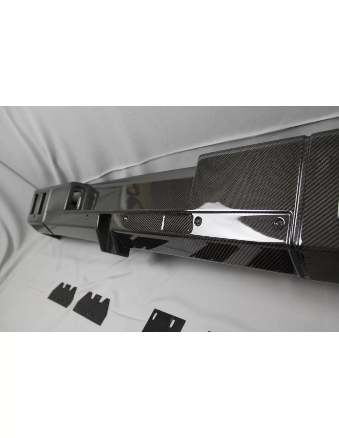  - Mercedes-Benz - Carbon fiber rear Brabus 4x4 bumper with diffuser for Mercedes-Benz W463 G-Wagon - 8 - Enhance your Mercedes-