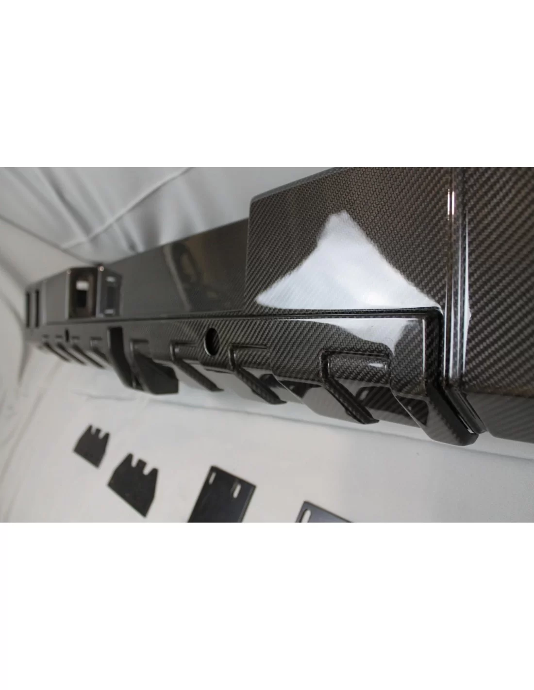  - Mercedes-Benz - Carbon fiber rear Brabus 4x4 bumper with diffuser for Mercedes-Benz W463 G-Wagon - 12 - Enhance your Mercedes