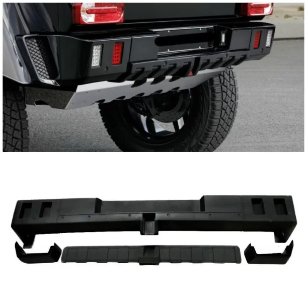  - Mercedes Benz - Paraurti posteriore Brabus 4x4 in vetroresina con diffusore per Mercedes-Benz G-Wagon W463 - 1 - Aggiornate l