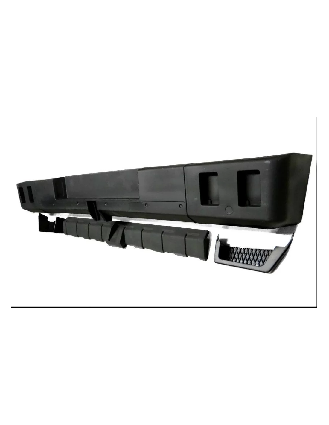  - Mercedes Benz - Parachoques trasero Brabus 4x4 de fibra de vidrio con difusor para Mercedes-Benz G-Wagon W463 - 4 - Actualice