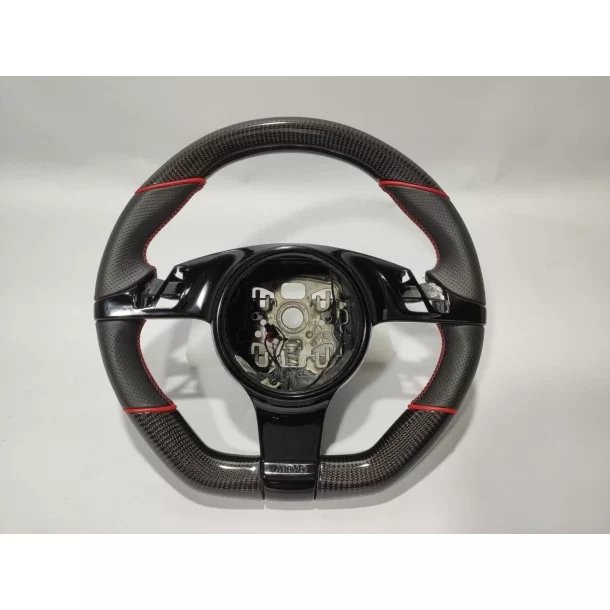  - Steering Wheels - Kierownica Porsche 911 997 Boxter Cayman 991 ze skóry węglowej - 1 - Kierownica Porsche 911 997 Boxter Caym