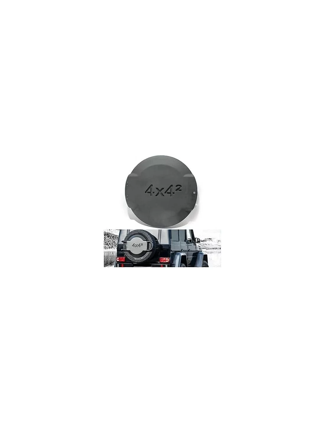 - Mercedes-Benz - Cobertura da roda sobresselente traseira em fibra de vidro para Mercedes-Benz W463 G-Wagon 4x4 Squared - 1 - - Mercedes-Benz - Cobertura da roda sobresselente traseira em fibra de vidro para Mercedes-Benz W463 G-Wagon 4x4 Squared - 1 -