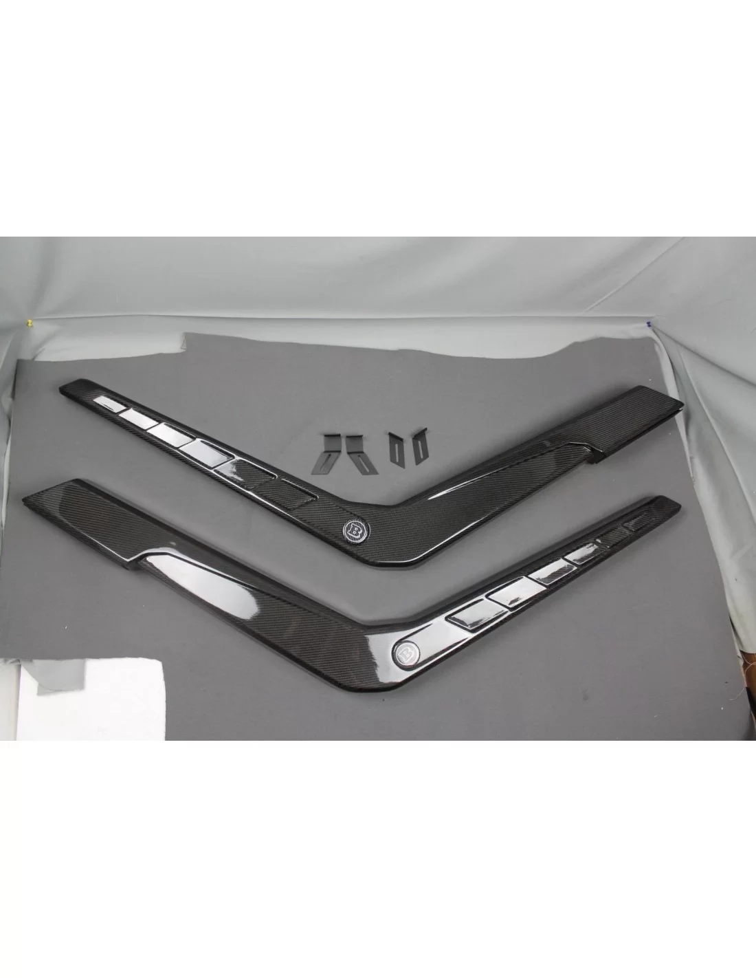  - Mercedes-Benz - Koolstofvezel luchtinlaat Brabus snorkels voor Mercedes-Benz W463 G-Wagon 4x4 - 8 - Verfraai je Mercedes W463