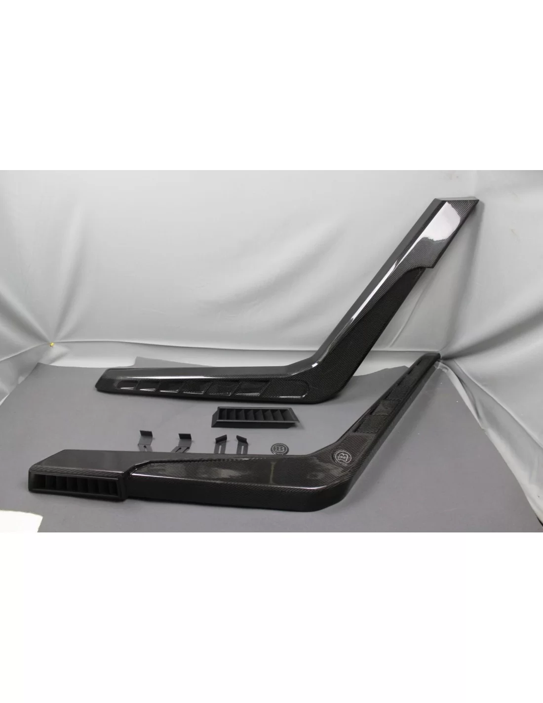  - Mercedes-Benz - Koolstofvezel luchtinlaat Brabus snorkels voor Mercedes-Benz W463 G-Wagon 4x4 - 13 - Verfraai je Mercedes W46