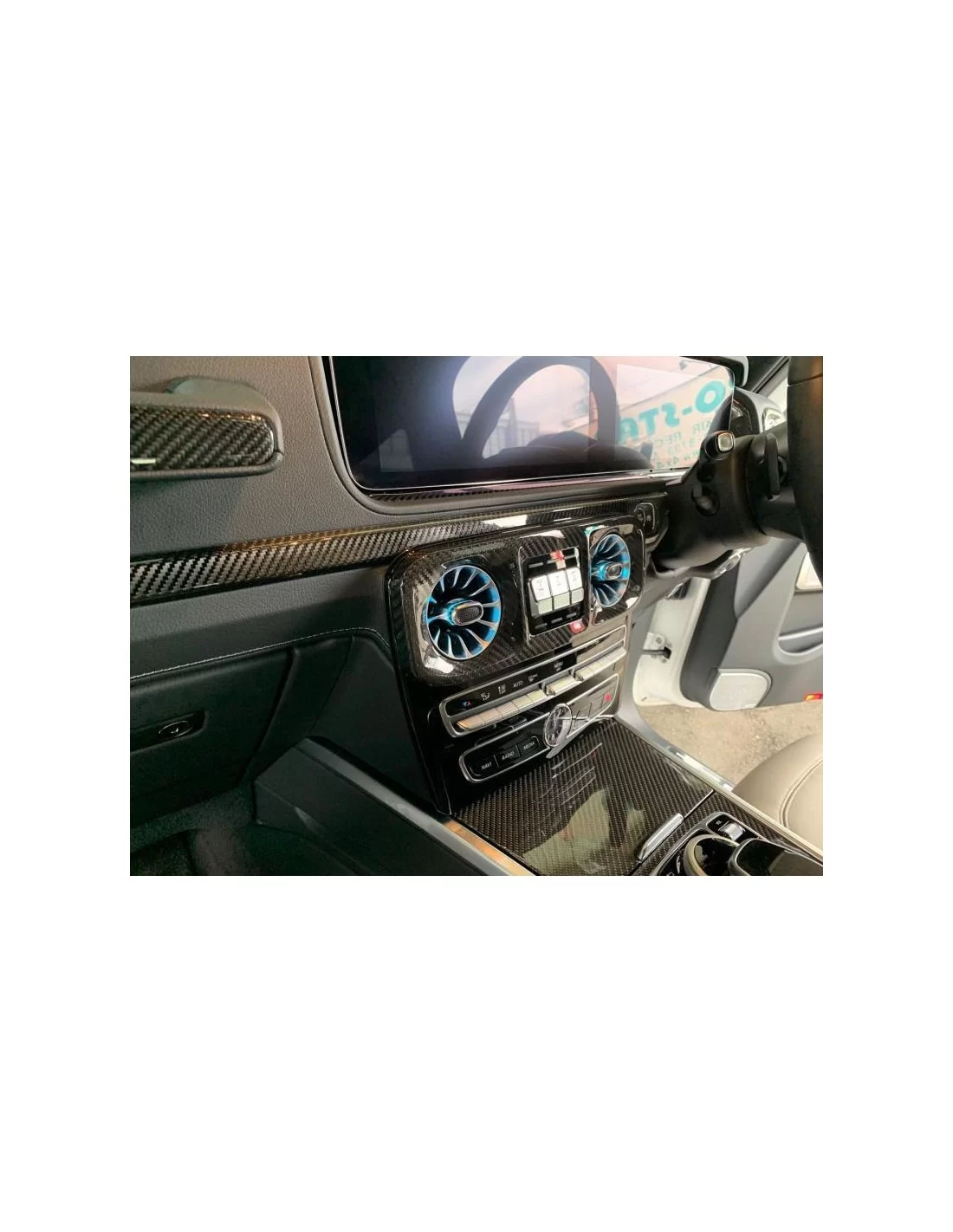 - Mercedes Benz - Embellecedores interiores de fibra de carbono para Mercedes-Benz Clase G W463A W464 - 5 - Mejore su Mercedes-  - Mercedes Benz - Embellecedores interiores de fibra de carbono para Mercedes-Benz Clase G W463A W464 - 5 - Mejore su Mercedes-