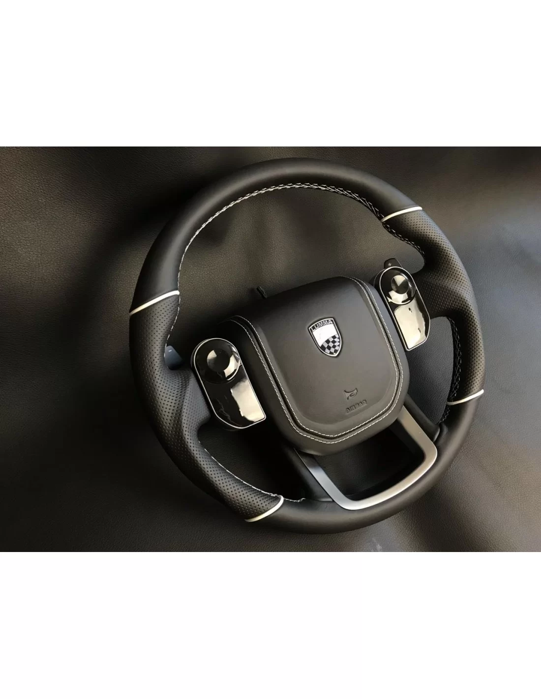  - Steering Wheels - Range Rover Land Rover SVR HSE SPORT Кермо зі шкіри - 2 - Оновіть свій Range Rover SVR HSE SPORT з нашим пр
