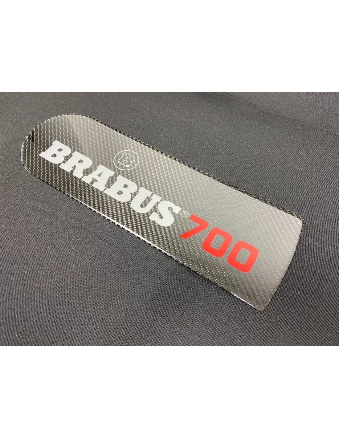  - Logos & Emblems - Carbon fiber rear spare wheel plate's emblem insertion for Mercedes-Benz W463 G-Class - 2 - Buy the Carbon 