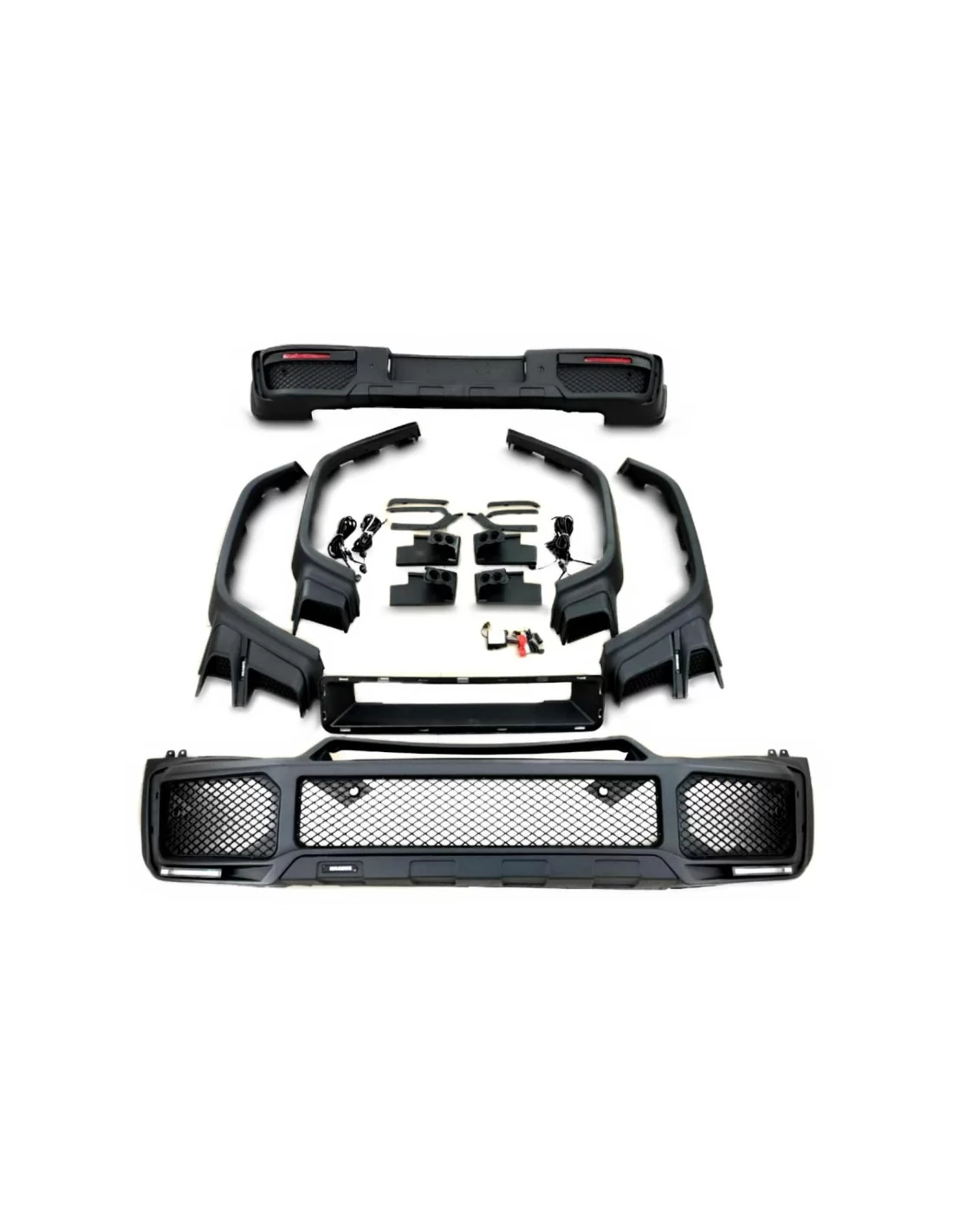 - Mercedes-Benz - Kunststof Brabus Widestar bodykit voor Mercedes-Benz W463A G-Klasse - 3 - Transformeer je Mercedes-Benz W463A  - Mercedes-Benz - Kunststof Brabus Widestar bodykit voor Mercedes-Benz W463A G-Klasse - 3 - Transformeer je Mercedes-Benz W463A