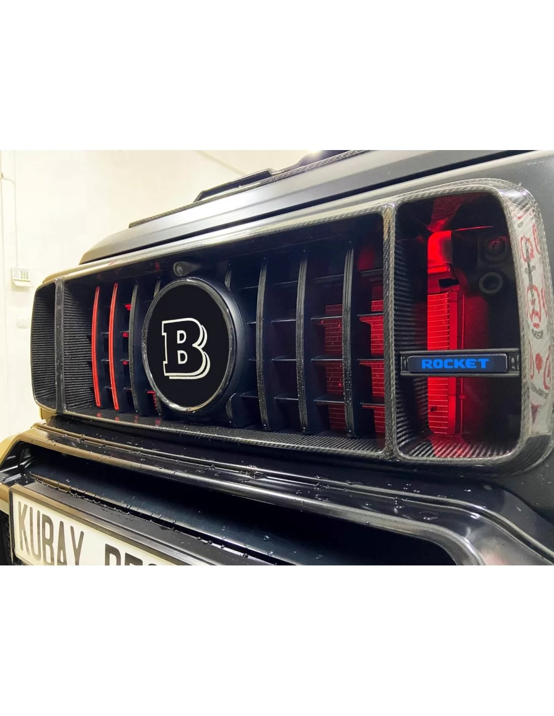 - Mercedes-Benz - Rubberen bodykit Brabus Rocket G900 stijl voor Mercedes-Benz W463A G Wagon 2019+ - 17 - Transformeer je Merce  - Mercedes-Benz - Rubberen bodykit Brabus Rocket G900 stijl voor Mercedes-Benz W463A G Wagon 2019+ - 17 - Transformeer je Merce