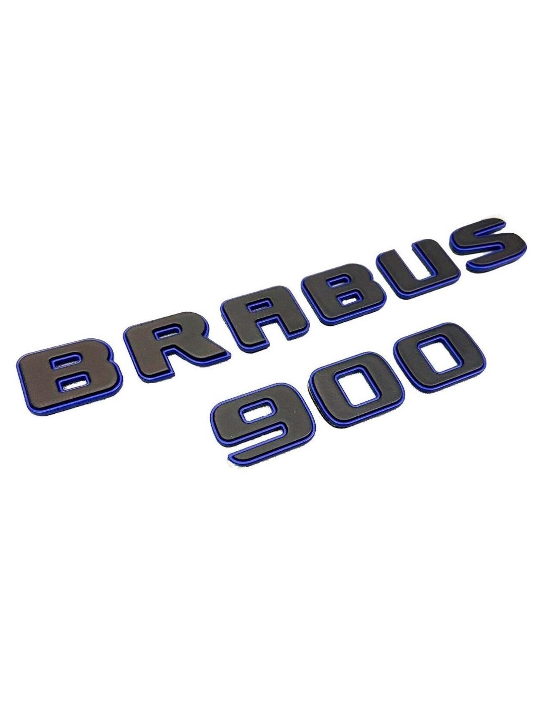  - Logos & Emblems - Metalliska Brabus 900 stil blå emblem märken för Mercedes-Benz - 1 - Köp Metallic Brabus 900 Style Blue Emb