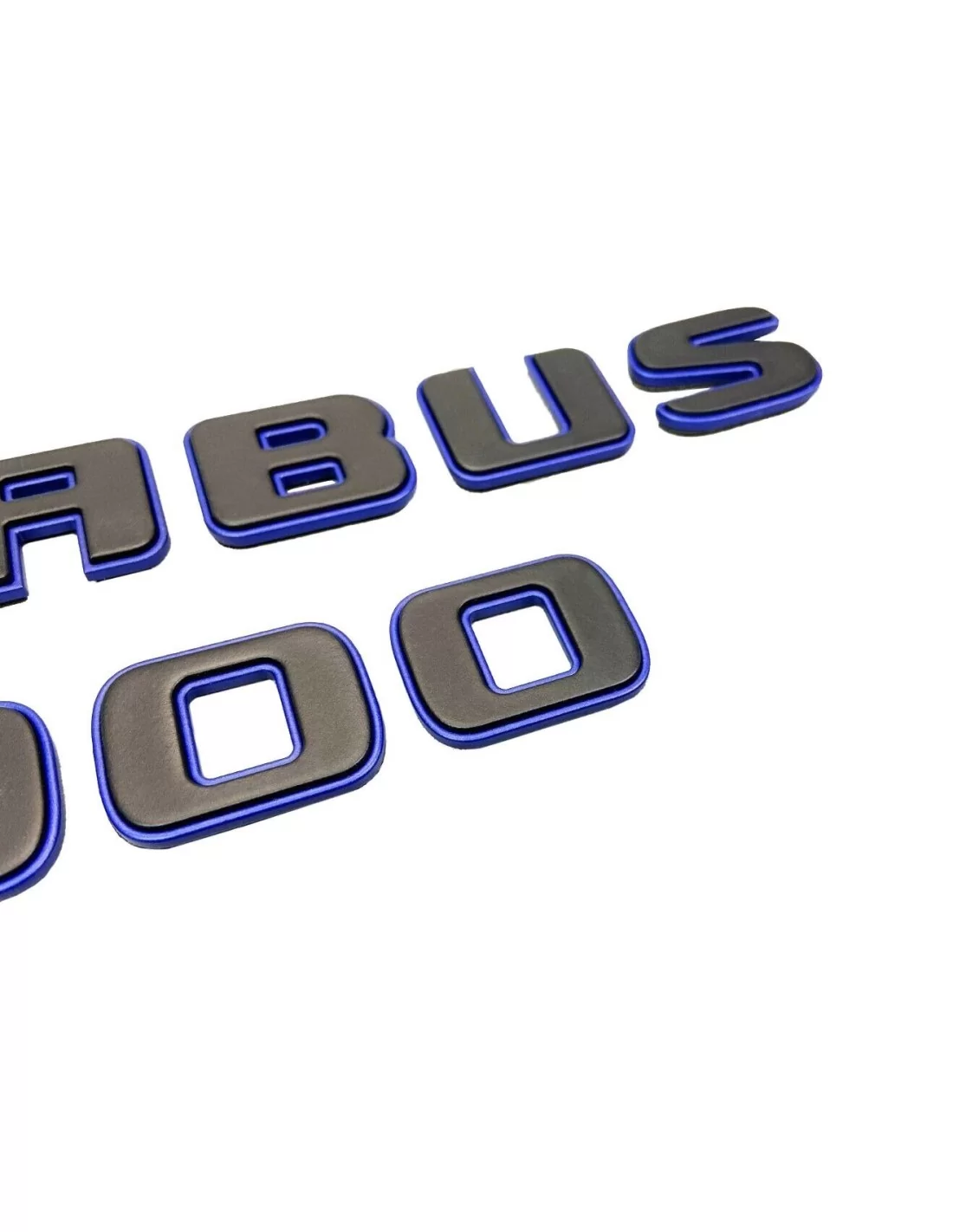  - logo & Emblems - Emblemi blu metallizzati stile Brabus 900 per Mercedes-Benz - 4 - Acquista gli stemmi blu metallizzati Brabu
