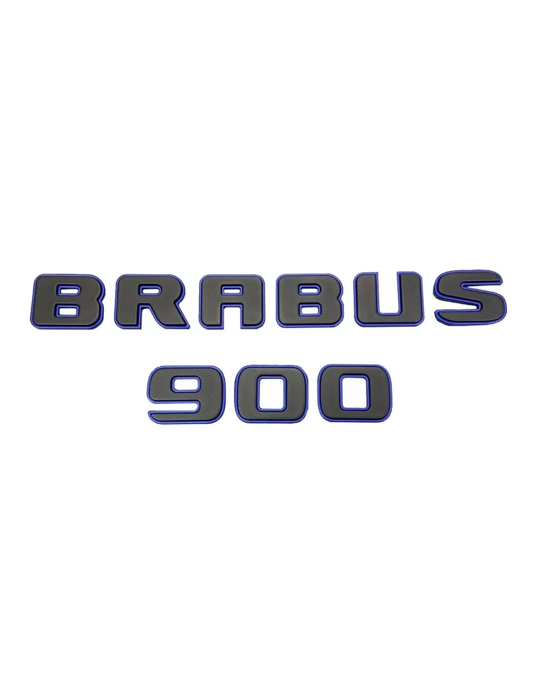  - logo & Emblems - Metaliczne niebieskie emblematy Brabus 900 dla Mercedes-Benz - 5 - Kup metaliczne niebieskie emblematy Brabu
