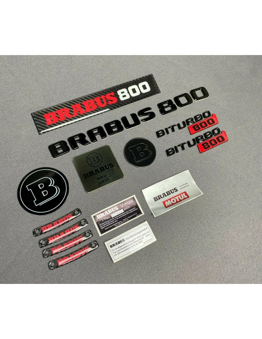 - logo & Emblems - Brabus 800 stemmi adesivi emblemi logo 36 pezzi set per Mercedes-Benz - 1 - Acquista il set di adesivi Brabu - logo & Emblems - Brabus 800 stemmi adesivi emblemi logo 36 pezzi set per Mercedes-Benz - 1 - Acquista il set di adesivi Brabu