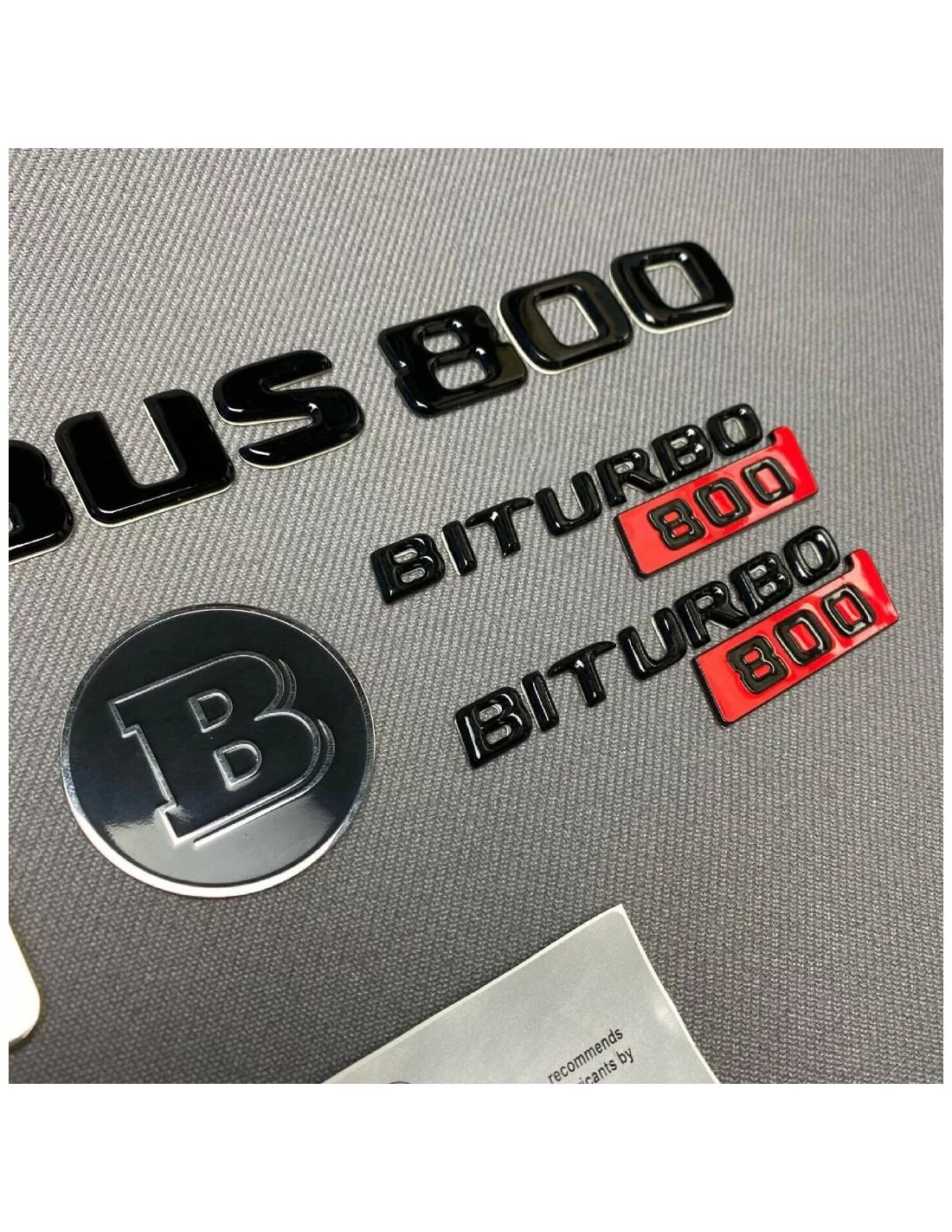  - Logos & Emblems - ブラバス 800 バッジ ステッカー エンブレム ロゴ 36個セット メルセデスベンツ用 - 2 - Logos & Emblems ブラバス 800 バッジ ステッカー エンブレム ロゴ 36個セット メルセデス