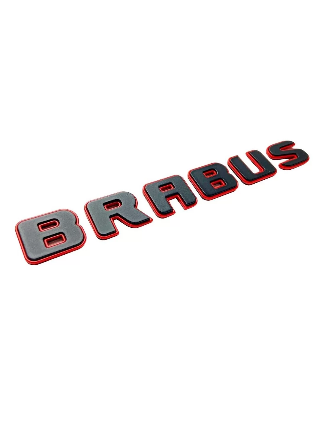 - Logos & Emblems - Brabus preto metalizado com emblema vermelho para a bagageira Mercedes - 1 - Compre o Brabus Preto Metálico - Logos & Emblems - Brabus preto metalizado com emblema vermelho para a bagageira Mercedes - 1 - Compre o Brabus Preto Metálico