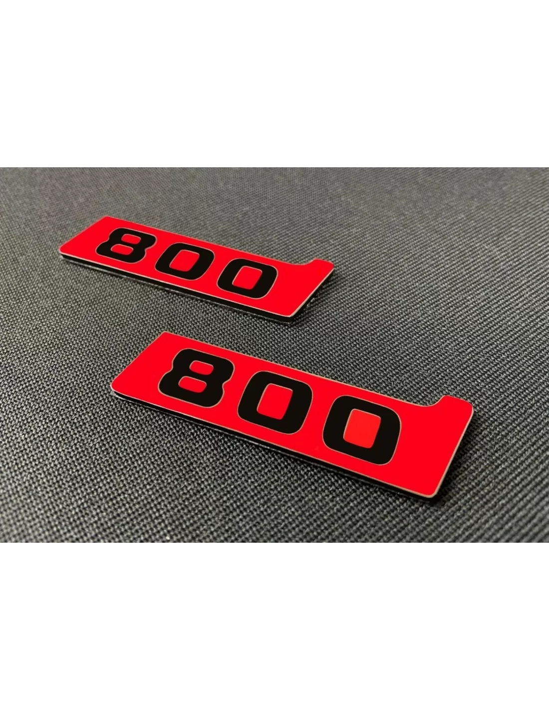  - Logos & Emblems - Metallic Brabus BITURBO 800 sidoplåt logotypmärken uppsättning för Mercedes-Benz - 2 - Köp Metallic Brabus 