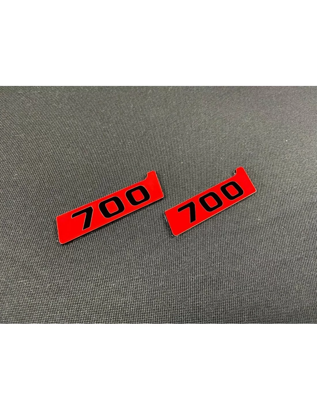  - logo & Emblems - Metallic Brabus 700 BITURBO Style Side Plate Logoplaketten Set für Mercedes-Benz - 5 - Kaufen Sie die Metall