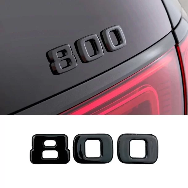  - logo & Emblems - Metalowy emblemat Brabus Style 800 do samochodów Mercedes-Benz - 1 - Kup metaliczny emblemat Brabus Style 80
