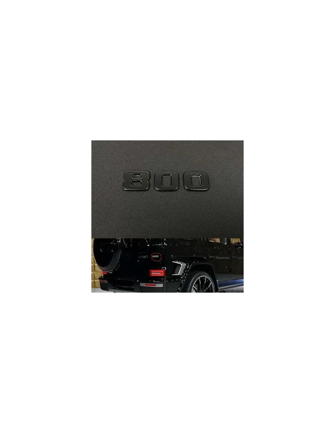  - logo & Emblems - Металевий значок з емблемою Brabus Style 800 для автомобілів Mercedes-Benz - 2 - Купіть металевий значок з е