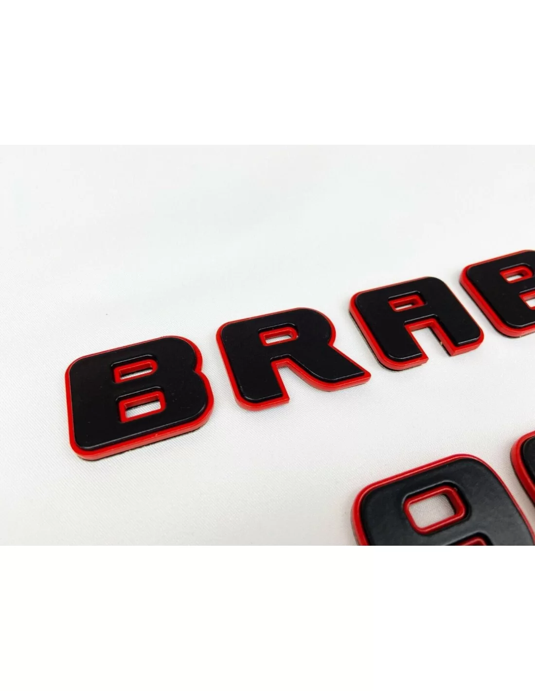 - logo & Emblems - Набір металевих червоних емблем у стилі Brabus 900 ROCKET для автомобілів Mercedes-Benz - 3 - Купуйте набір   - logo & Emblems - Набір металевих червоних емблем у стилі Brabus 900 ROCKET для автомобілів Mercedes-Benz - 3 - Купуйте набір