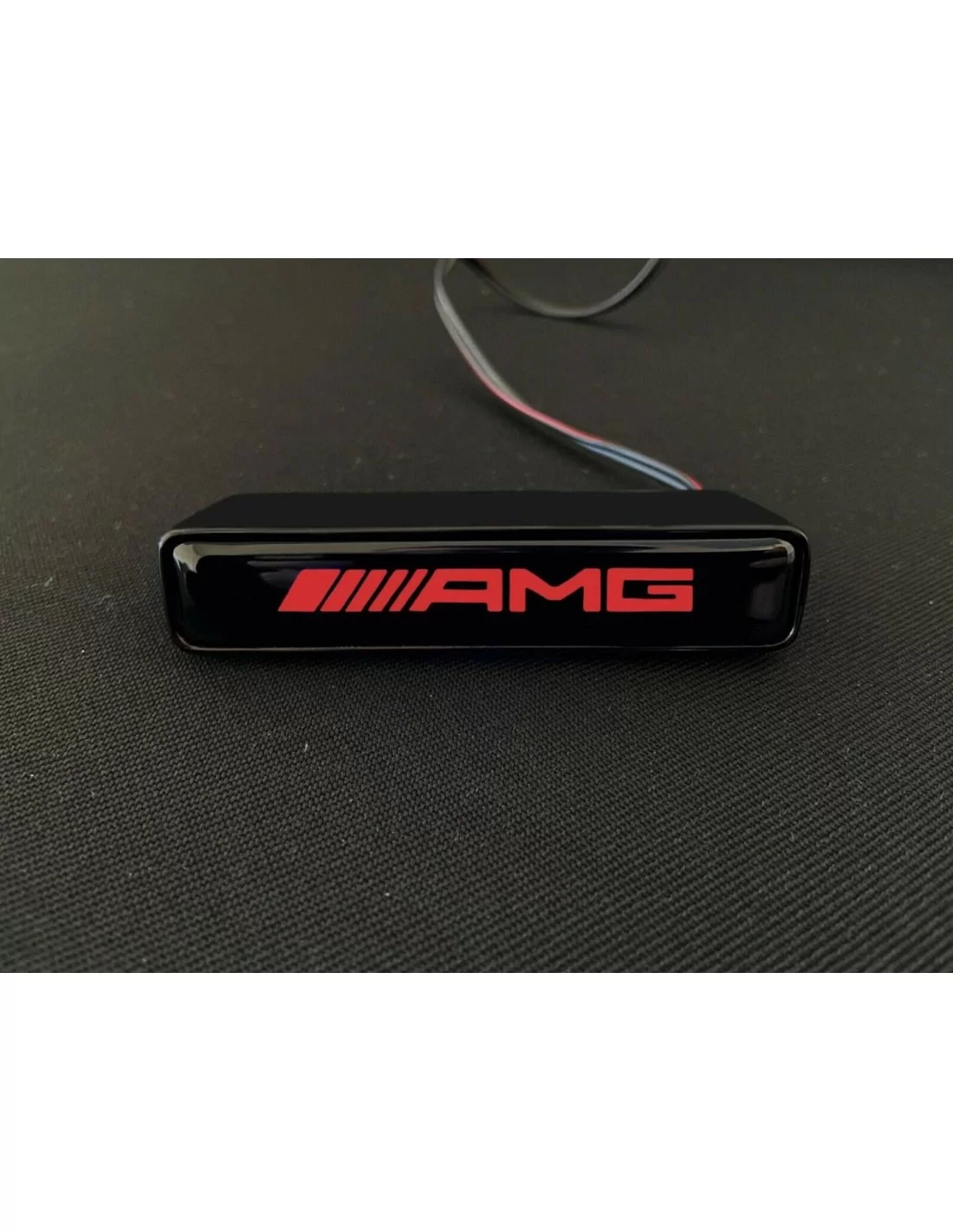  - logo & Emblems - AMG Style RED Front Grille Badge Led Illuminated Logo for Mercedes-Benz cars - 2 - Compre en Tuneverse el Lo