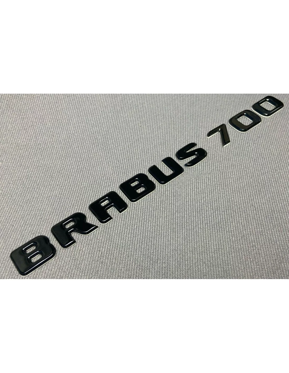 - logo & Emblems - Metallic Brabus 700 Stil schwarzes Emblem Logo-Plakette für Mercedes-Benz Fahrzeuge - 2 - Kaufen Sie das Met  - logo & Emblems - Metallic Brabus 700 Stil schwarzes Emblem Logo-Plakette für Mercedes-Benz Fahrzeuge - 2 - Kaufen Sie das Met