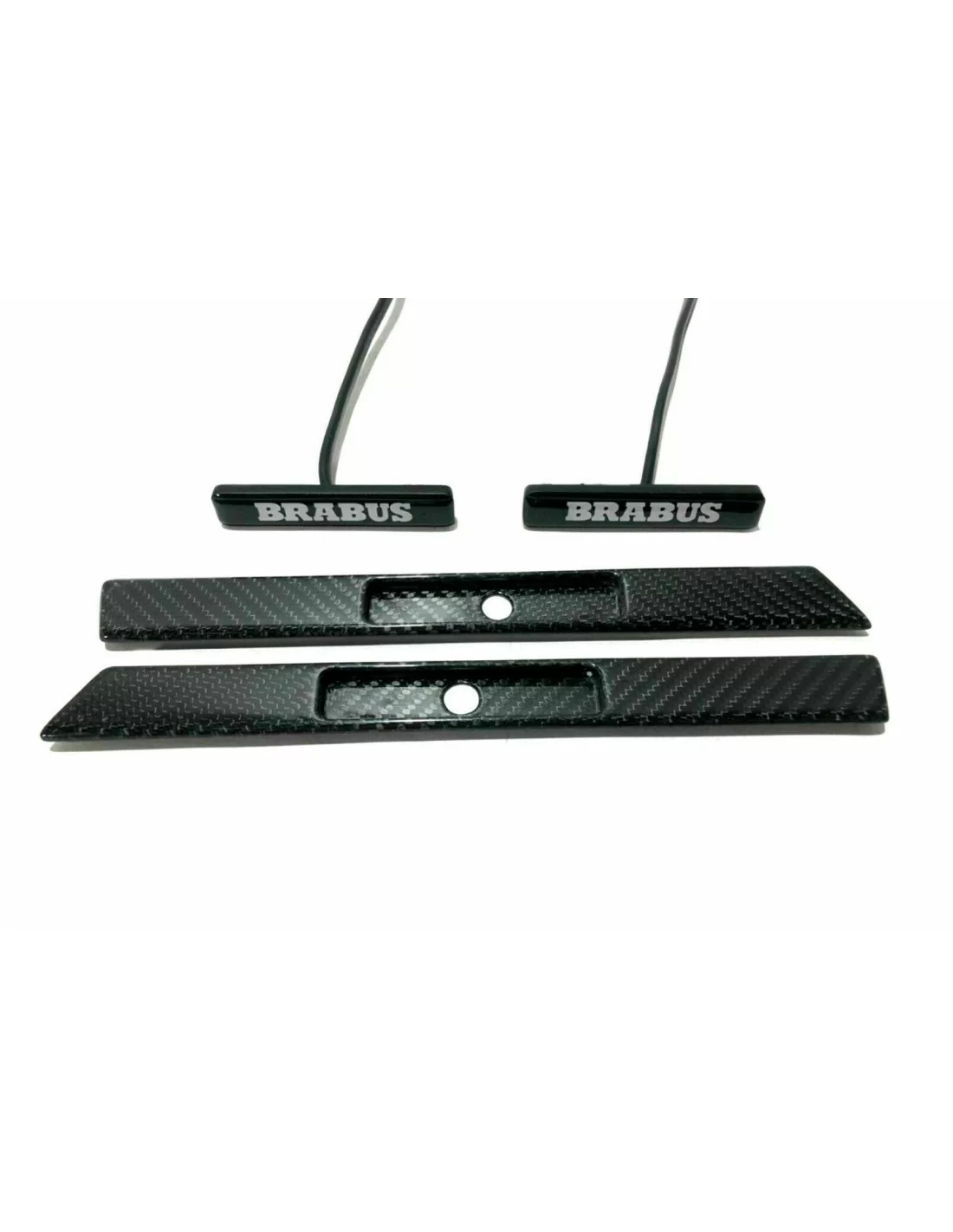 - Logos & Emblems - カーボンファイバー製ブラバスワイドスタースタイルLEDエンブレム フェンダー挿入用 メルセデス・ベンツ W463 W463A W464 - 4 - Logos & Emblems カーボンファイバー製ブラバスワイド - Logos & Emblems - カーボンファイバー製ブラバスワイドスタースタイルLEDエンブレム フェンダー挿入用 メルセデス・ベンツ W463 W463A W464 - 4 - Logos & Emblems カーボンファイバー製ブラバスワイド