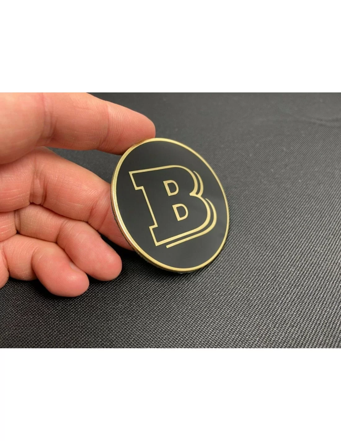 - Logos & Emblems - Black Metallic Hood Scoop Golden Badge Logo Emblem for Mercedes-Benz cars - 6 - Buy the Black Metallic Hood  - Logos & Emblems - Black Metallic Hood Scoop Golden Badge Logo Emblem for Mercedes-Benz cars - 6 - Buy the Black Metallic Hood