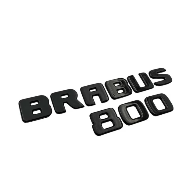  - Logos & Emblems - 用于梅赛德斯-奔驰汽车的金属色 Brabus 800 风格黑色徽标徽章 - 1 - 在 Tuneverse 购买适用于梅赛德斯-奔驰汽车的 Metallic Brabus 800 Style 黑色徽标徽章！提升您车