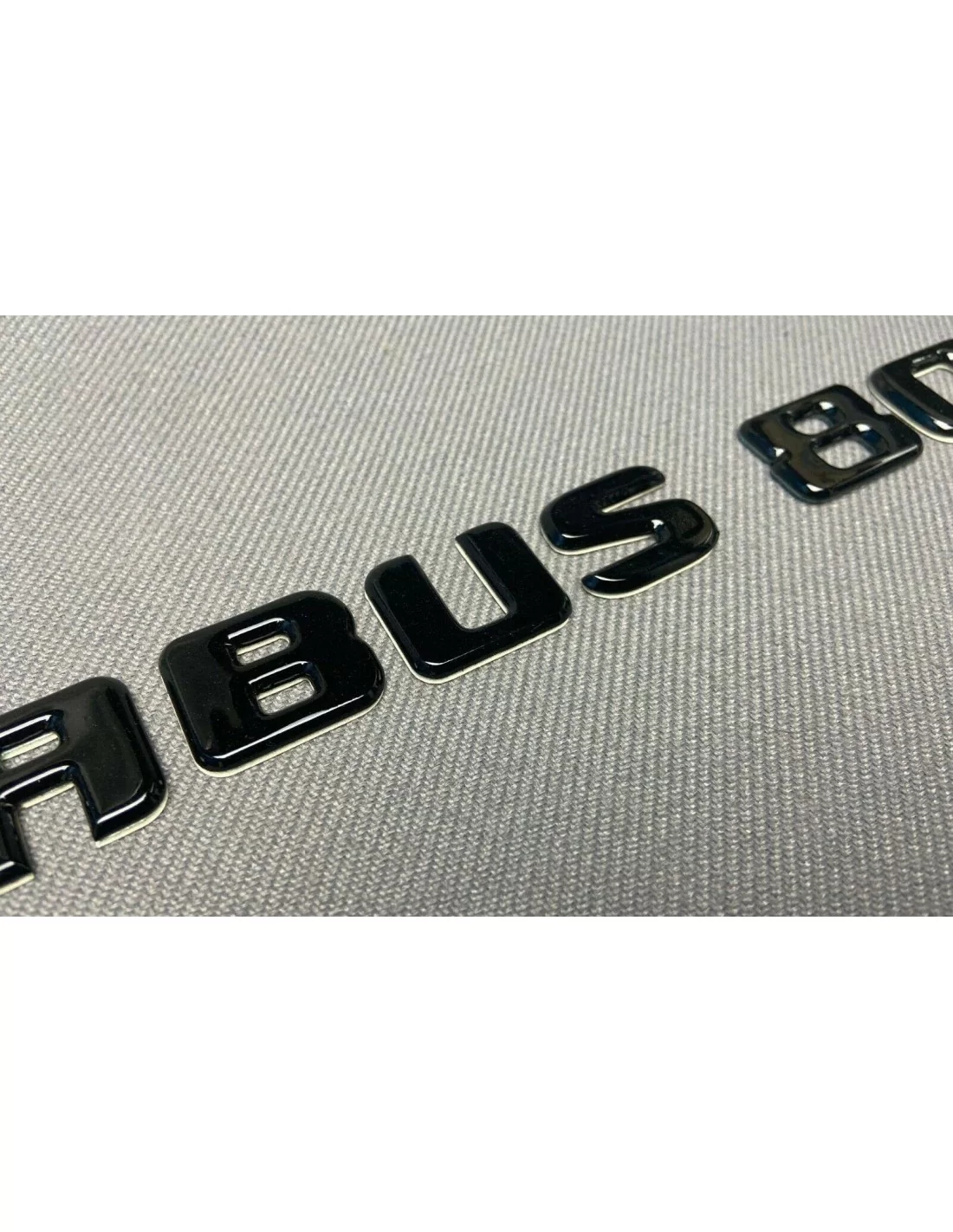  - Logos & Emblems - Metallic Brabus 800 style black emblem logo badge for Mercedes-Benz cars - 4 - Buy the Metallic Brabus 800 