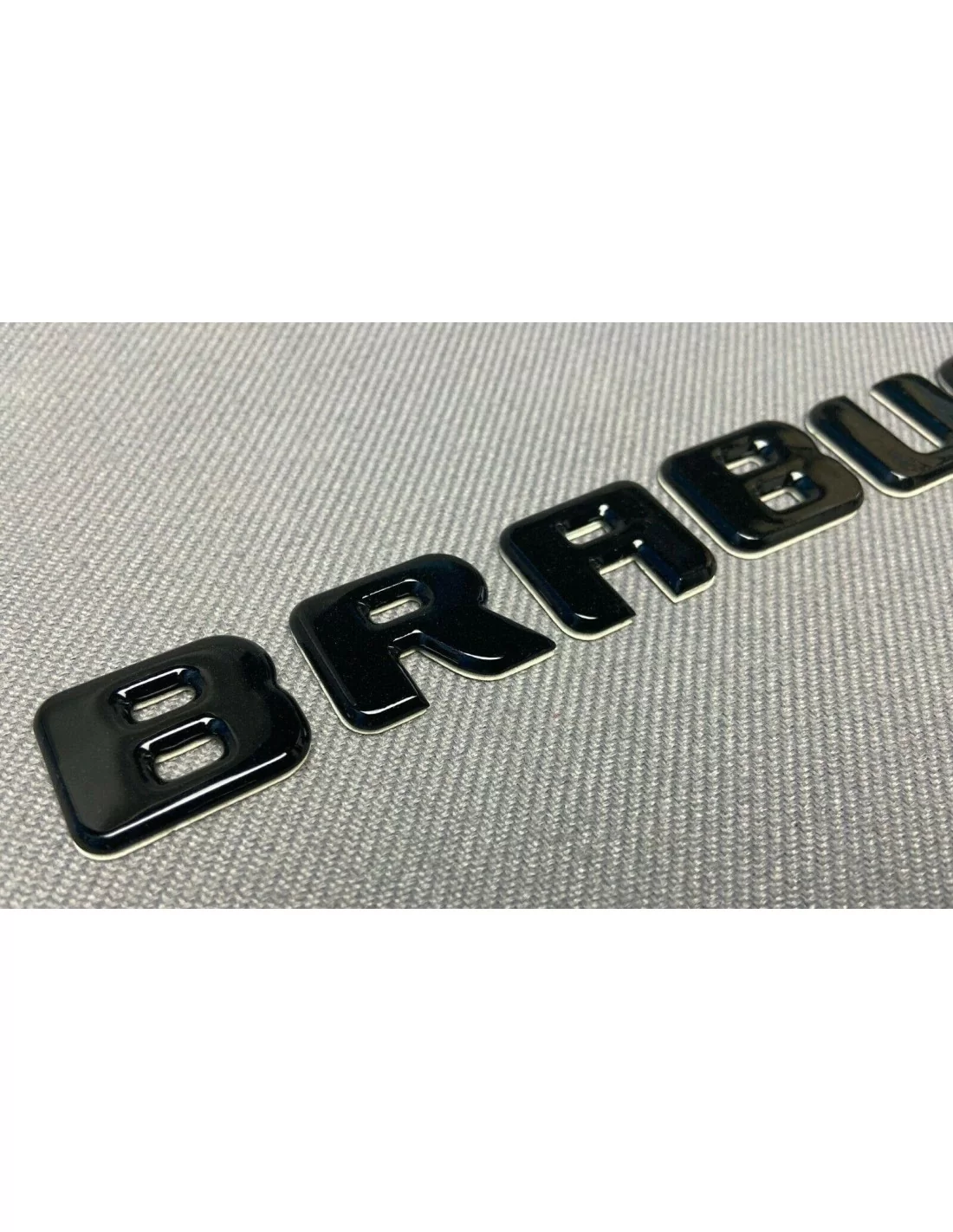  - logo & Emblems - Metaliczny czarny emblemat z logo Brabus 800 do samochodów Mercedes-Benz - 5 - Kup metaliczną plakietkę z cz