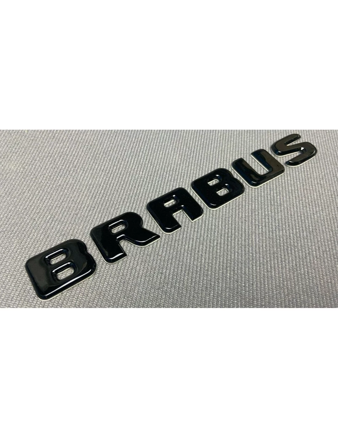 - Logos & Emblems - Metallic Brabus 800 style black emblem logo badge for Mercedes-Benz cars - 6 - Buy the Metallic Brabus 800 