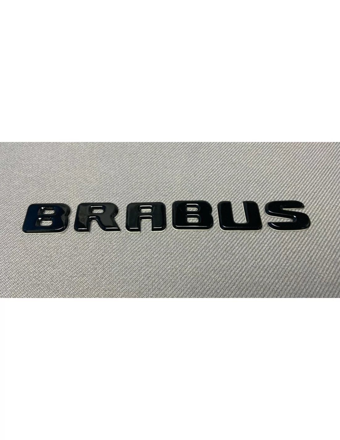 - Logos & Emblems - Metallic Brabus 800 style black emblem logo badge for Mercedes-Benz cars - 7 - Buy the Metallic Brabus 800 