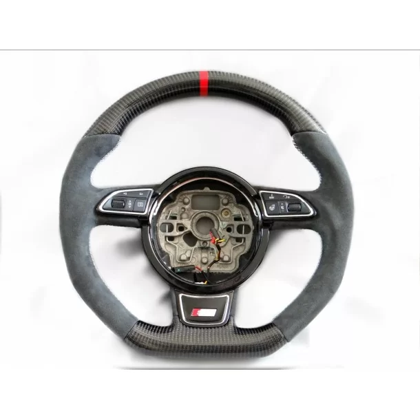  - Steering Wheels - Audi A6 S6 A7 S7 A8 S8 Kierownica Carbon Alcantara - 1 - Audi A6 S6 A7 S7 A8 S8 Kierownica Carbon Alcantara
