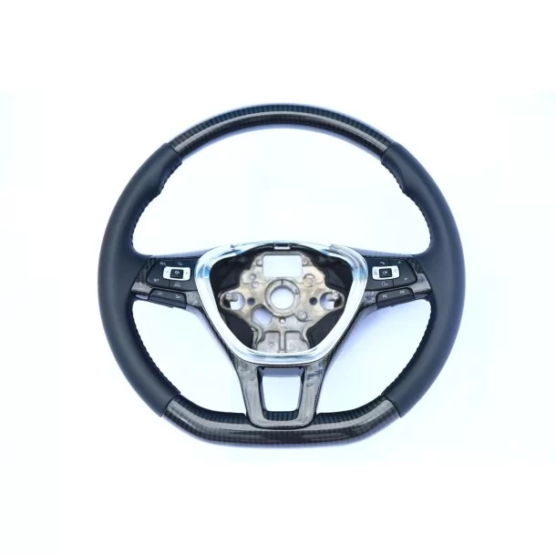  - Volante - Volkswagen Passat B7 Volante in pelle di carbonio - 1 - Migliorate la vostra esperienza di guida con il volante del