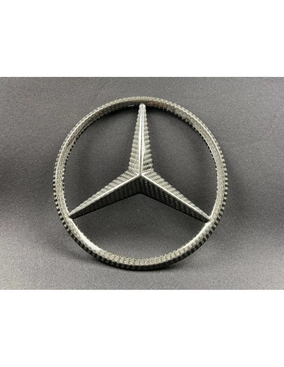 - Logos & Emblems - Grelha frontal de fibra de carbono estilo estrela emblema logotipo para carros Mercedes-Benz - 6 - Compre o  - Logos & Emblems - Grelha frontal de fibra de carbono estilo estrela emblema logotipo para carros Mercedes-Benz - 6 - Compre o