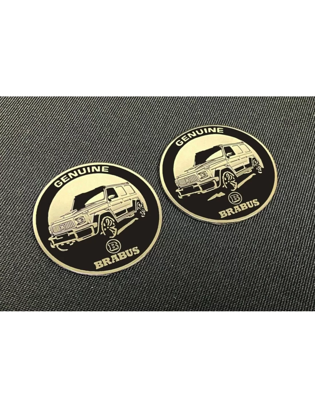 - logo & Emblems - Металевий оригінальний логотип у стилі Brabus для стійок салону Mercedes-Benz W463A W464 G-Class - 7 - Купіт - logo & Emblems - Металевий оригінальний логотип у стилі Brabus для стійок салону Mercedes-Benz W463A W464 G-Class - 7 - Купіт