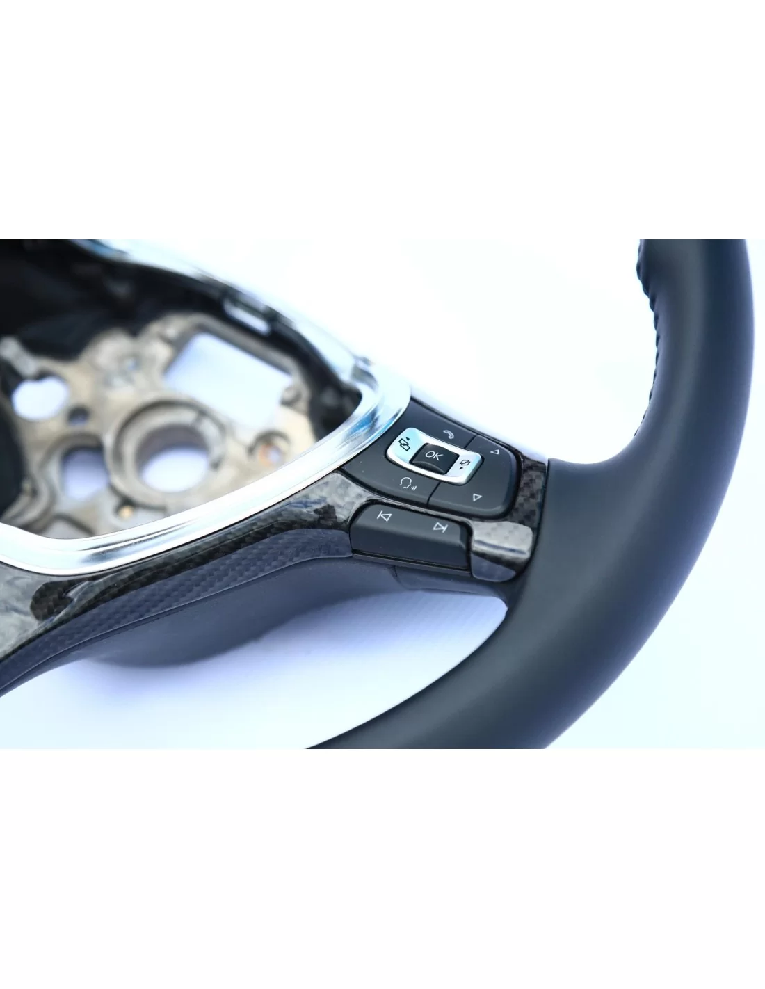  - Steering Wheels - フォルクスワーゲン パサート B7 ステアリングホイール カーボンレザー - 6 - Steering Wheels フォルクスワーゲン パサート B7 ステアリングホイール カーボンレザー