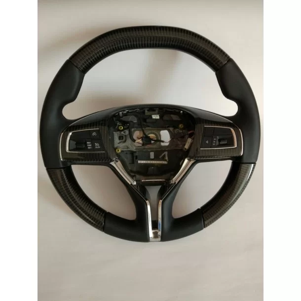  - Steering Wheels - Кермо Maserati Ghibli Levante Quattroporte з карбонової шкіри - 1 - Оновіть свій Maserati Ghibli, Levante а