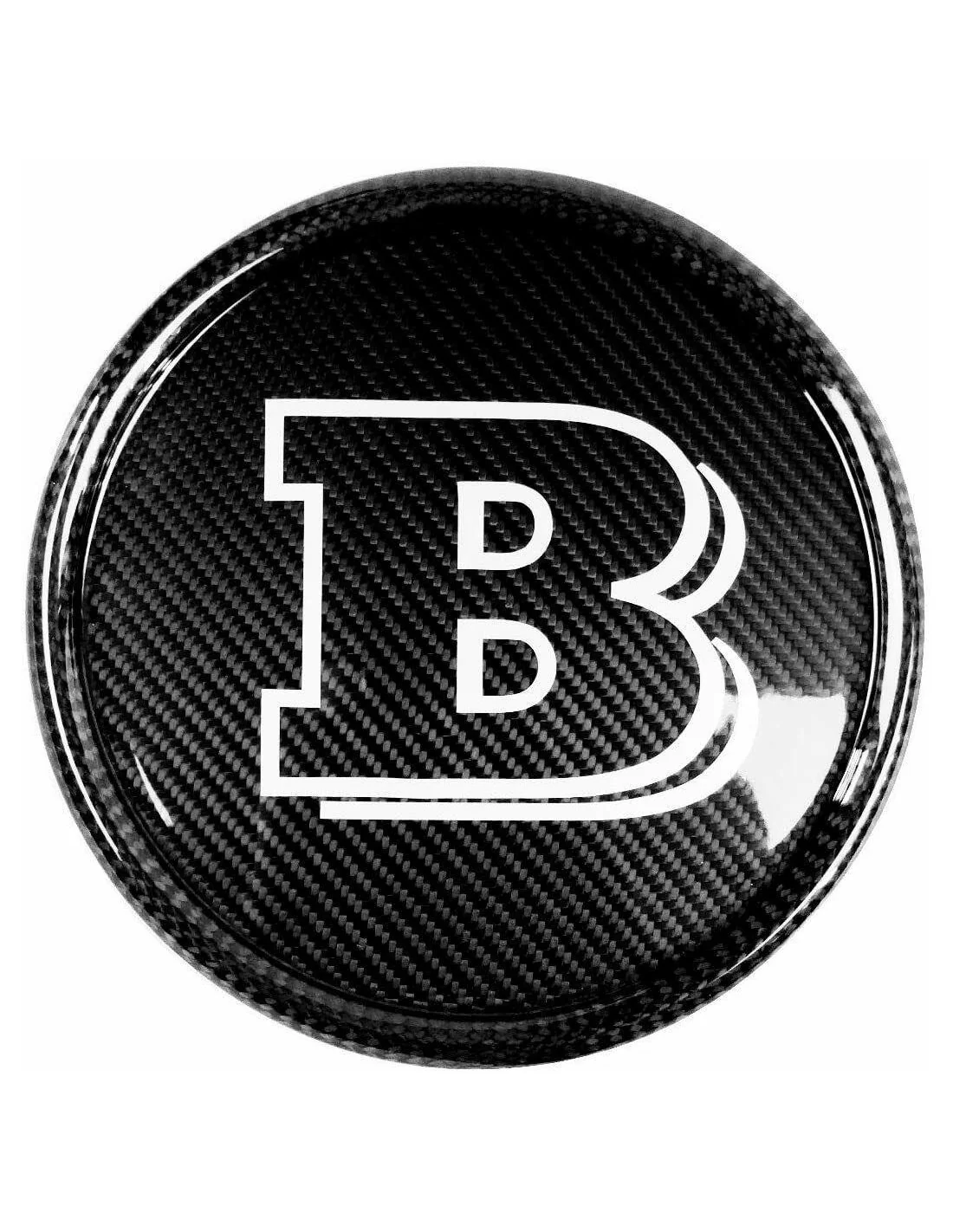 - Logos & Emblems - Kolfiber Brabus Style Grey Front Grille Badge-logotyp för Mercedes-Benz W463A W464 - 4 - Köp Carbon Fiber B  - Logos & Emblems - Kolfiber Brabus Style Grey Front Grille Badge-logotyp för Mercedes-Benz W463A W464 - 4 - Köp Carbon Fiber B