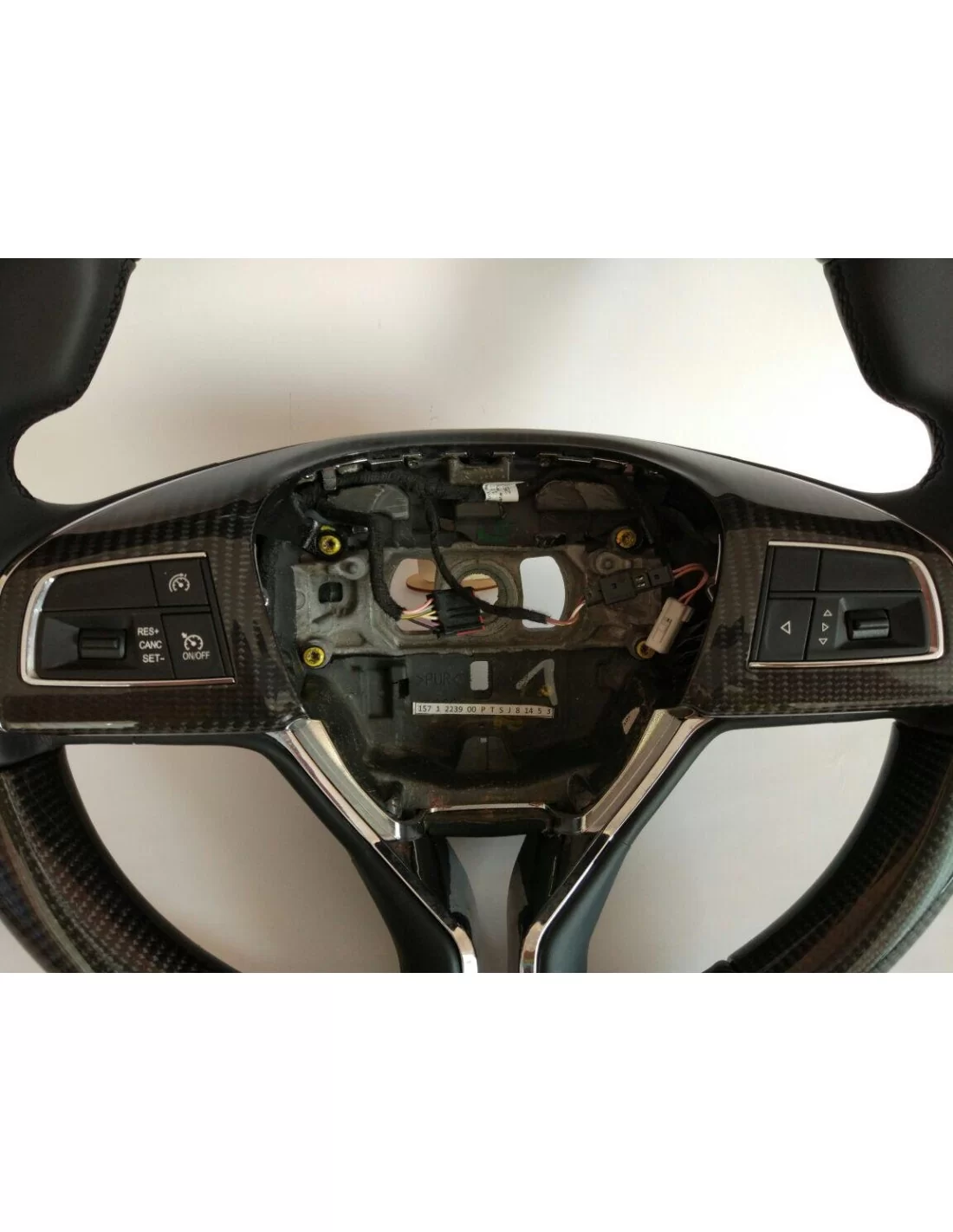 - Steering Wheels - Maserati Ghibli Levante Quattroporte Stuur Carbon Leer - 2 - Upgrade je Maserati Ghibli, Levante of Quattro - Steering Wheels - Maserati Ghibli Levante Quattroporte Stuur Carbon Leer - 2 - Upgrade je Maserati Ghibli, Levante of Quattro