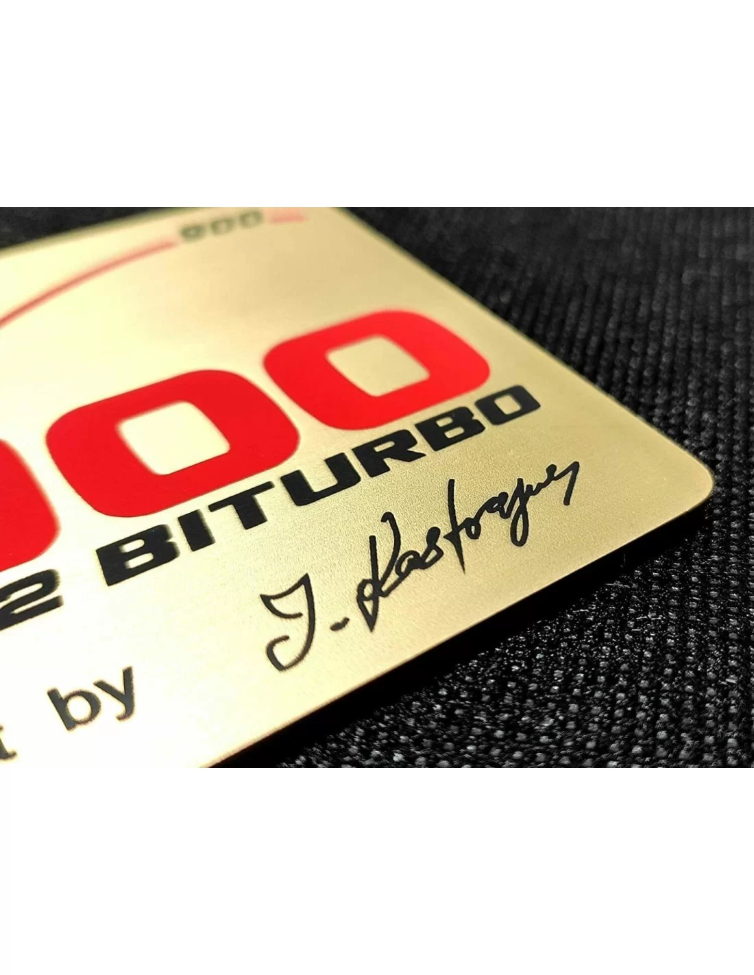  - Logos & Emblems - メタリック BRABUS 900 V12 ビターボ スタイル エンジン モーター バッジ エンブレム メルセデスベンツ車用 - 9 - Logos & Emblems メタリック BRABUS 900 V12 ビタ