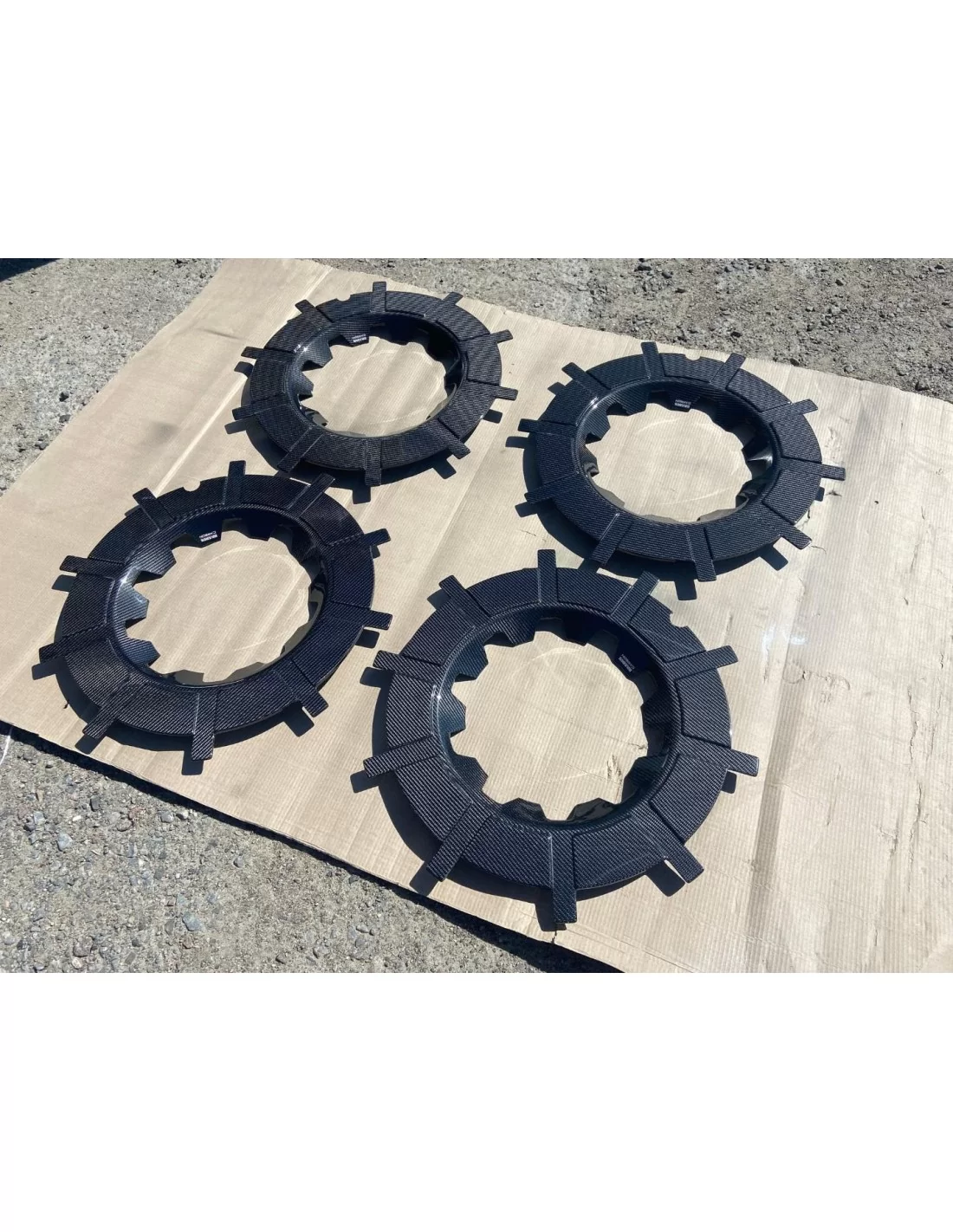 Jantes en fibre de carbone R24 Rocket style pour Mercedes Benz G W463A W464 4pcs Mercedes Benz, G Class W463A, Zawieszenie i koł