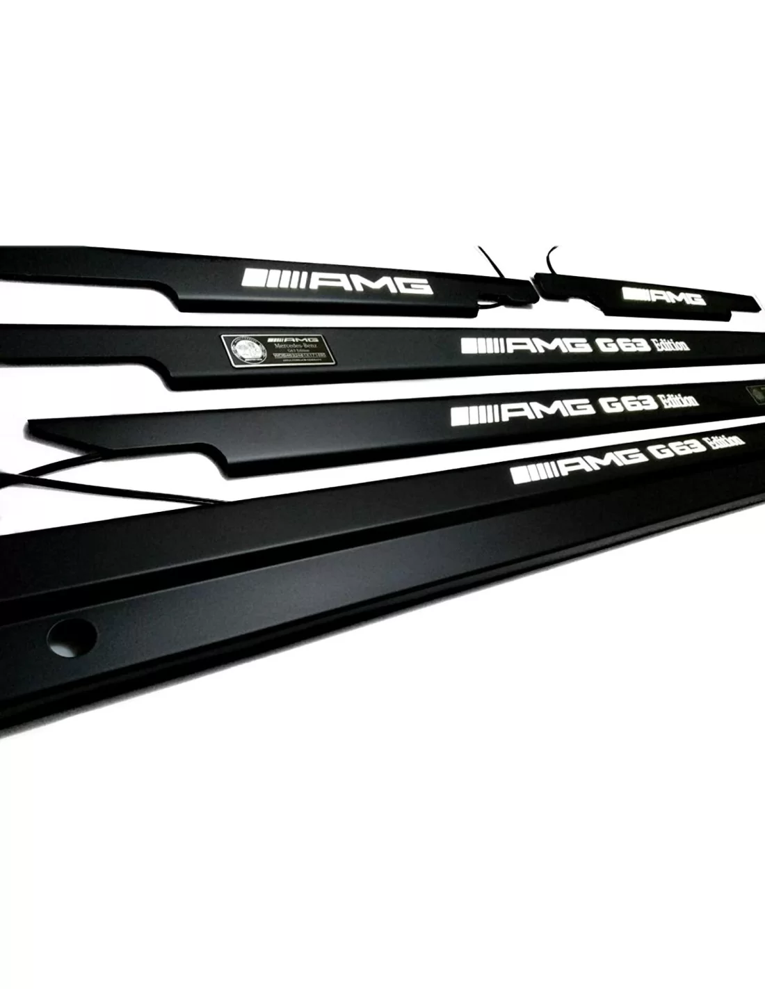  - Mercedes-Benz - Metallic G63 AMG Edition LED verlichte dorpels voor Mercedes-Benz G-Wagon W463 - 4 - Koop metallic G63 AMG Ed