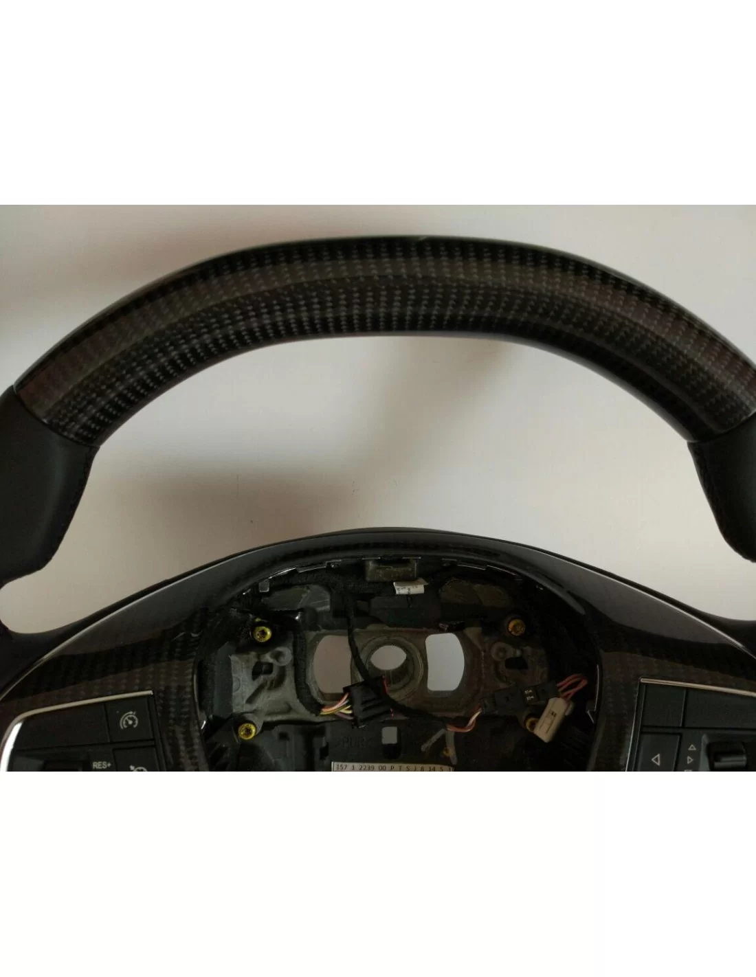  - Steering Wheels - Maserati Ghibli Levante Quattroporte Volante em pele de carbono - 4 - Actualize o seu Maserati Ghibli, Leva