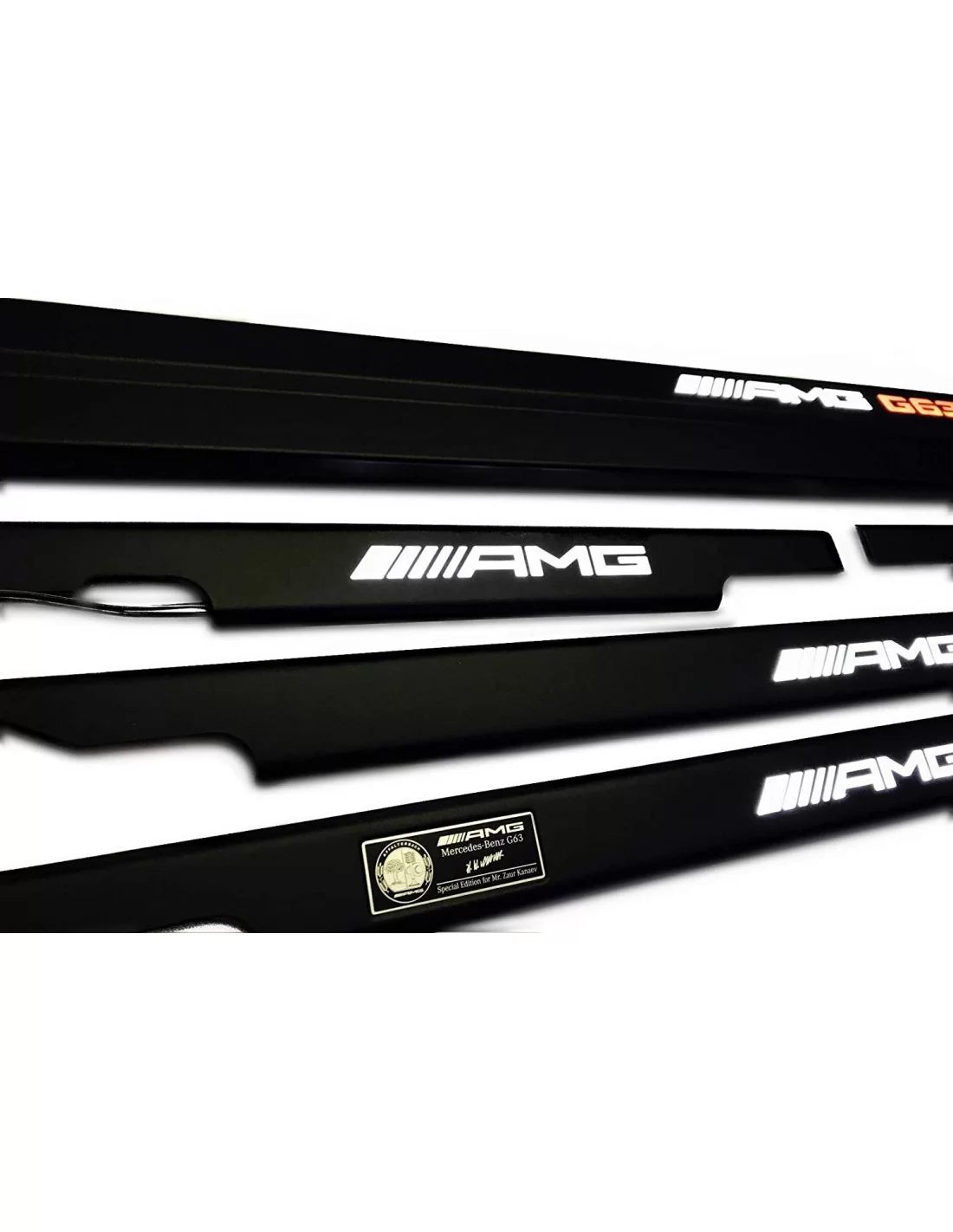 - Mercedes-Benz - Metallic AMG G63 LED Illuminated Door Sills for Mercedes-Benz G-Class W463 - 7 - Buy metallic AMG G63 LED ill - Mercedes-Benz - Metallic AMG G63 LED Illuminated Door Sills for Mercedes-Benz G-Class W463 - 7 - Buy metallic AMG G63 LED ill