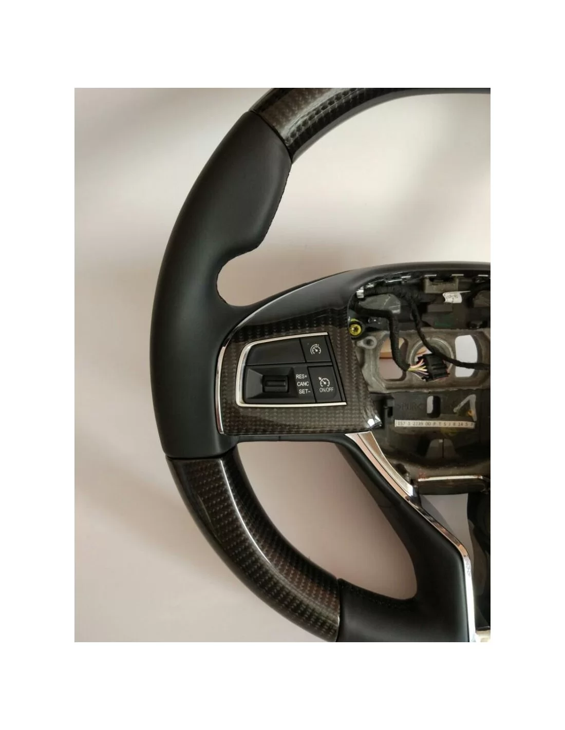  - Steering Wheels - Maserati Ghibli Levante Quattroporte Steering Wheel Carbon Leather - 5 - Upgrade your Maserati Ghibli, Leva